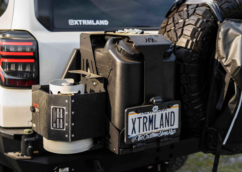 Load image into Gallery viewer, Jerry's Can Holder - Dual Universal Jerry Can Carrier
