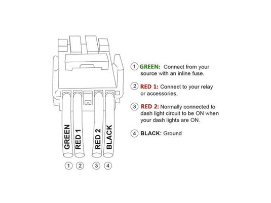 Tall Style Toyota OEM Style "LED LIGHT BAR" Switch