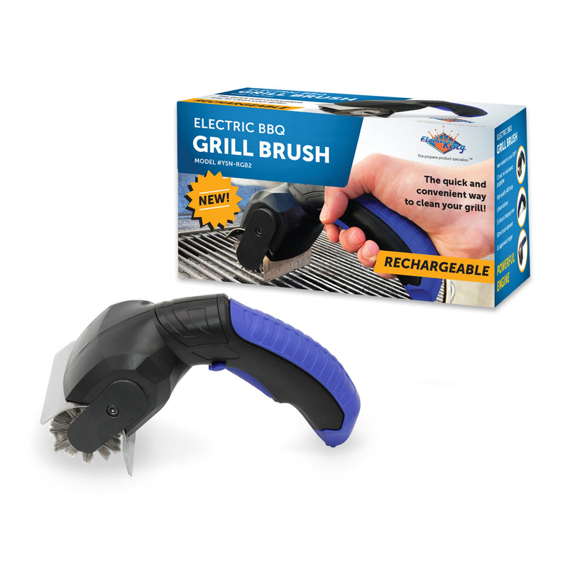 Load image into Gallery viewer, Flame King Electric BBQ Grill Cleaning Brush
