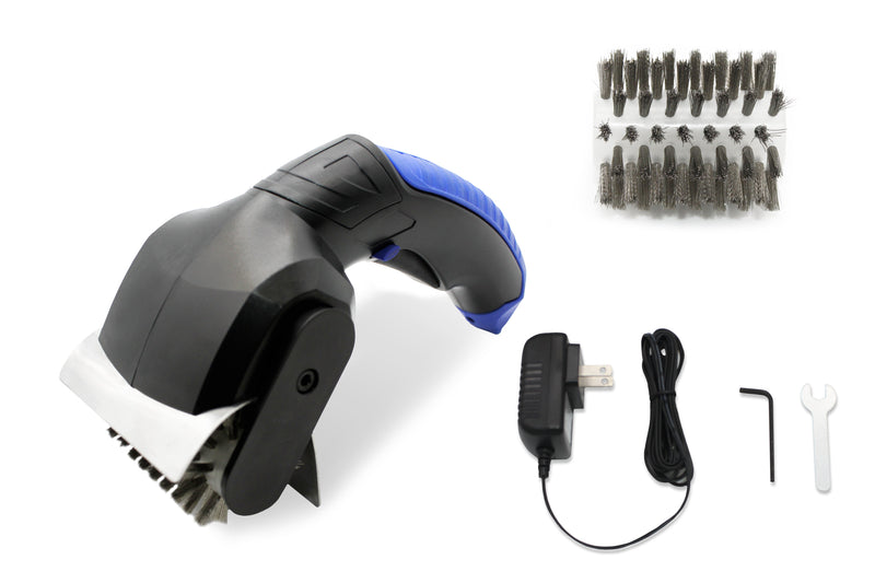 Load image into Gallery viewer, Flame King Electric BBQ Grill Cleaning Brush

