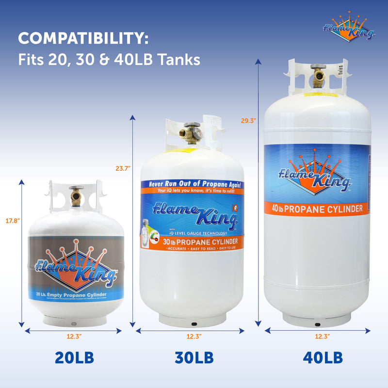 Load image into Gallery viewer, Flame King Propane Cylinder Base Stabilizer
