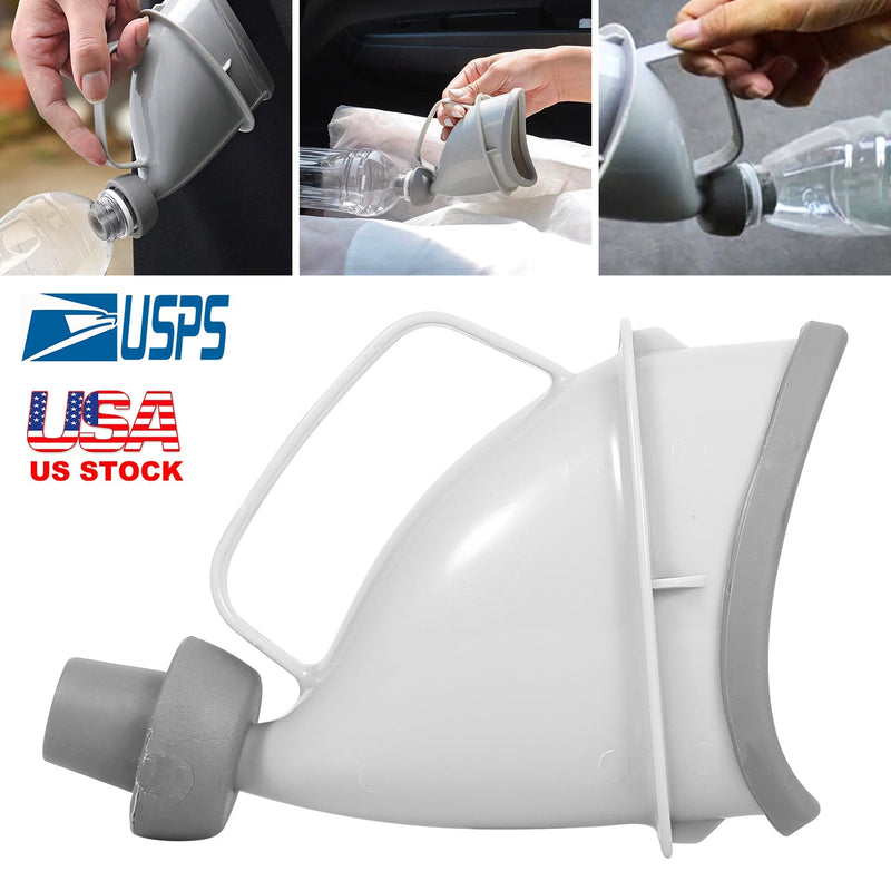 Load image into Gallery viewer, Unisex Potty Pee Funnel Adult Emergency Urinal Device Portable Male Female Toilet For Car Camping Travel Outdoor
