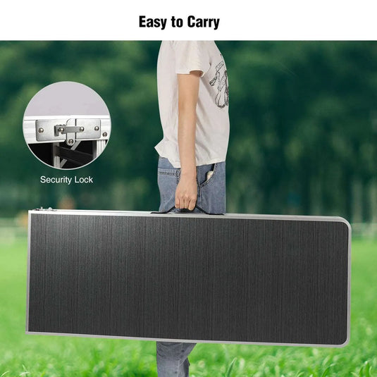 Portable Bar Table for Events  with Double Layer