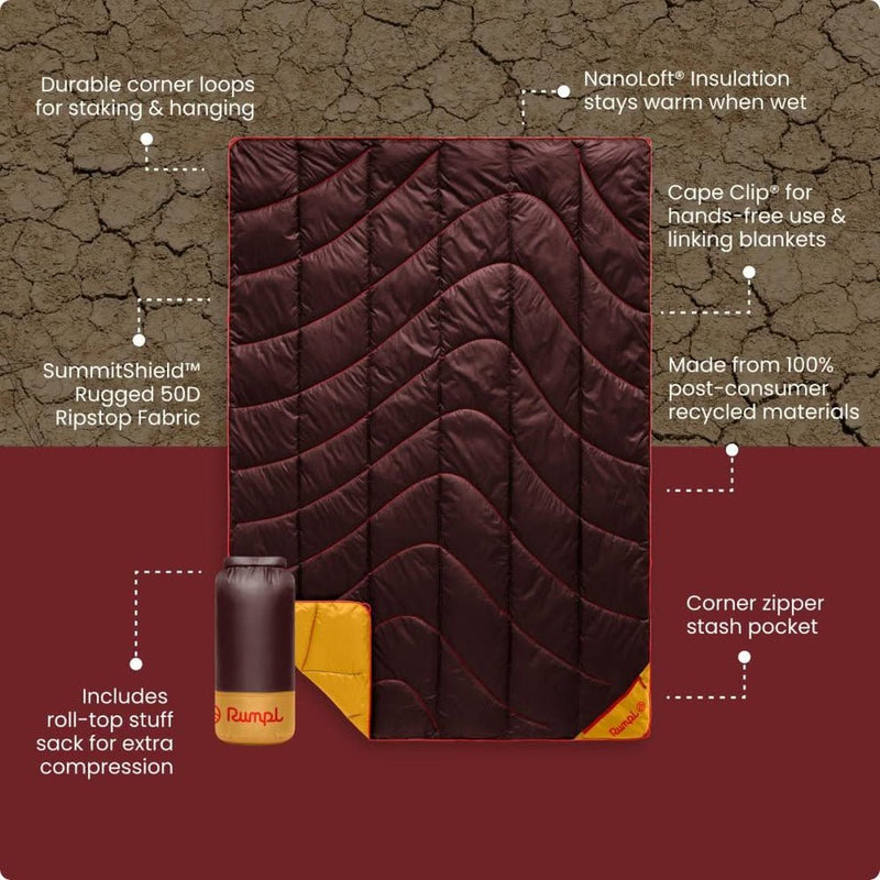 Load image into Gallery viewer, Rumpl Backcountry Puffy Blanket
