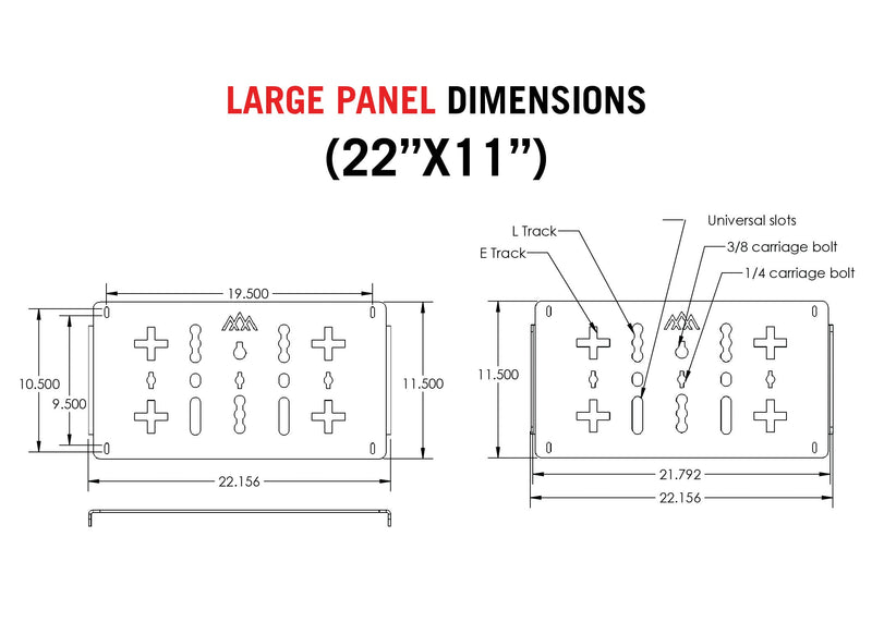 Load image into Gallery viewer, DRIFTR Roof Rack Deck Accessory Panels
