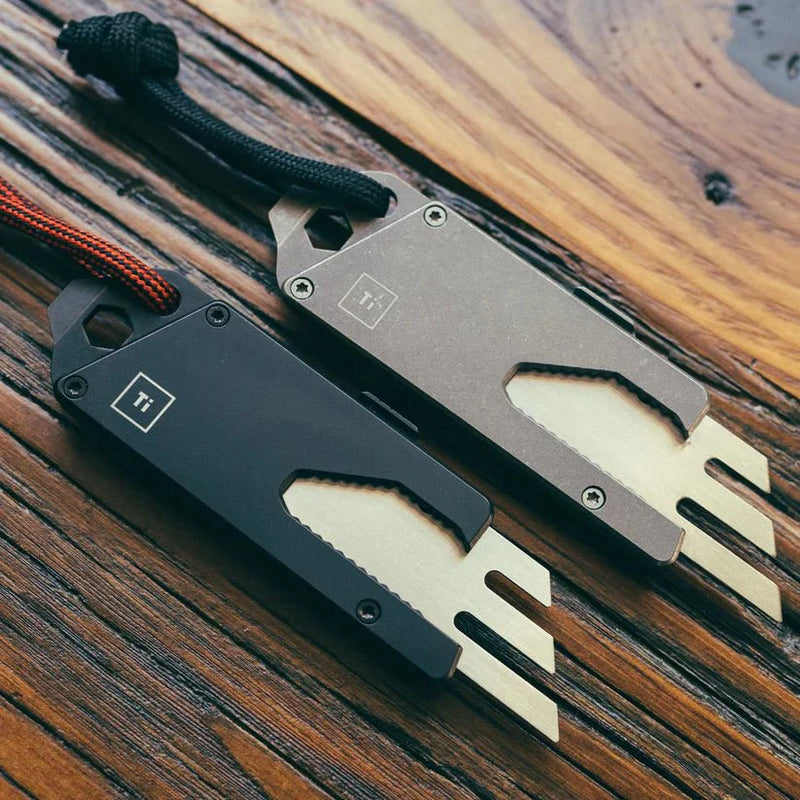 Load image into Gallery viewer, BIG IDEA DESIGN-  TPT Slide : Titanium Pocket Tool (Stonewashed)
