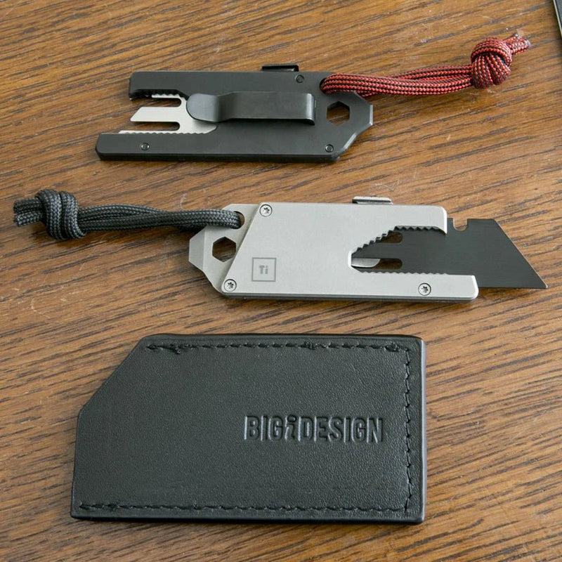 Load image into Gallery viewer, BIG IDEA DESIGN-  TPT Slide : Titanium Pocket Tool (Stonewashed)
