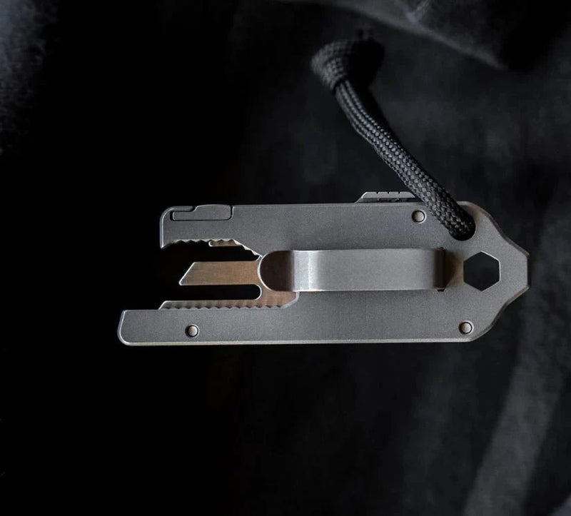 Load image into Gallery viewer, BIG IDEA DESIGN-  TPT Slide : Titanium Pocket Tool (Stonewashed)
