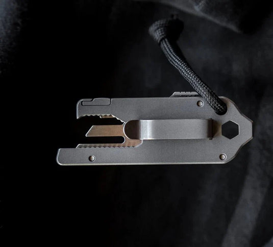 BIG IDEA DESIGN-  TPT Slide : Titanium Pocket Tool (Stonewashed)