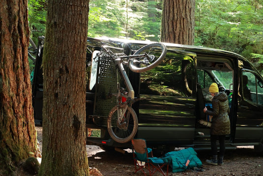 Bike Rack Kit for Van Cargo Molle Panel Lolo Racks Rad Lad
