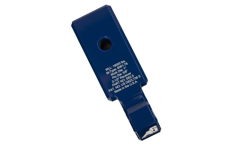 Load image into Gallery viewer, Shackle Block 2.5" - Blue
