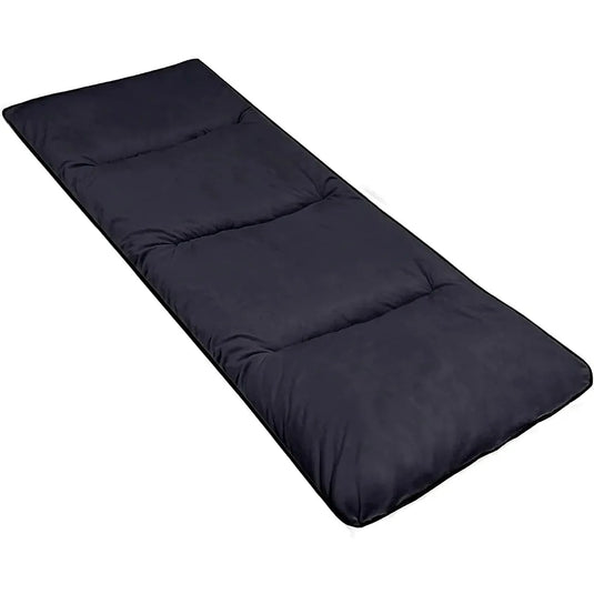 Portable Folding Sleeping Cot Mattress Pads for Camping,Gray Blue Black Brown