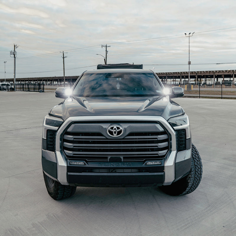 Load image into Gallery viewer, Low Profile Ditch Light Brackets For 2022+ Toyota Tundra
