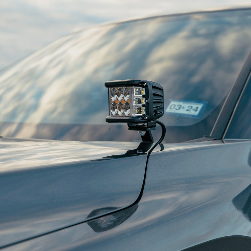 Load image into Gallery viewer, Low Profile Ditch Light Brackets Fits 2022+ Toyota Tundra
