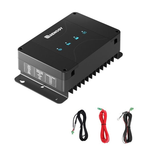 DCC30S 12V 30A Dual Input DC-DC On-Board Battery Charger with MPPT & Bluetooth Module