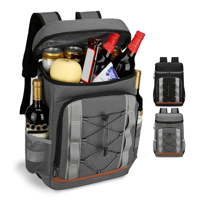 Load image into Gallery viewer, Cooler Backpack 36 Can Leakproof Insulated Cooler Backpack with 25L/6.6Gal for Picnic Camping Beach Hiking Fishing Travel
