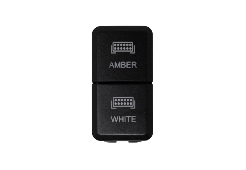Load image into Gallery viewer, Dual Function Toyota OEM Style "AMBER &amp; WHITE" Switch Tall Style
