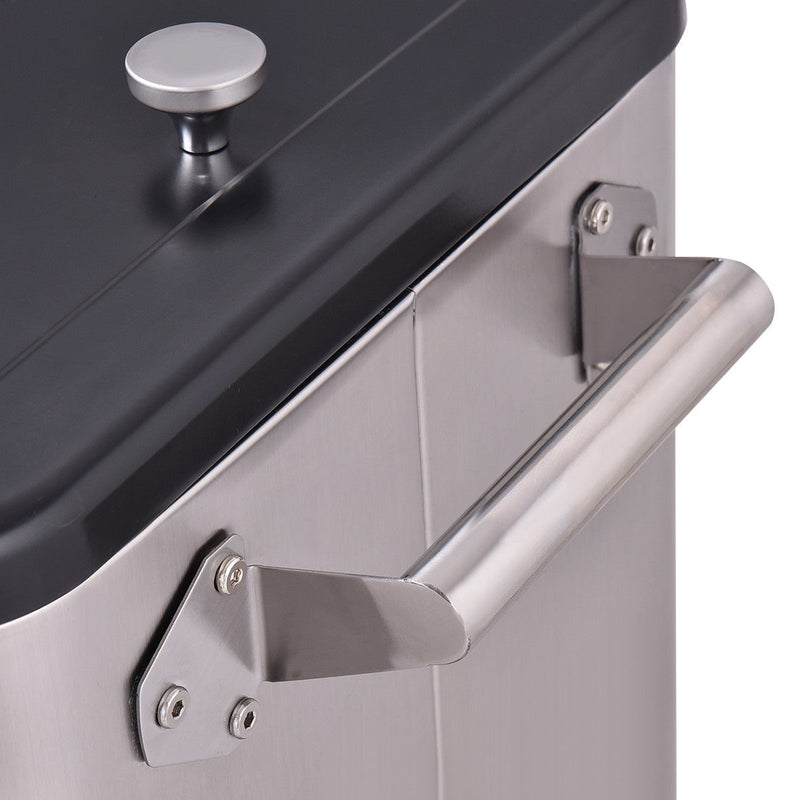 Load image into Gallery viewer, 80 Quart Patio Rolling Stainless Steel Ice Beverage Cooler

