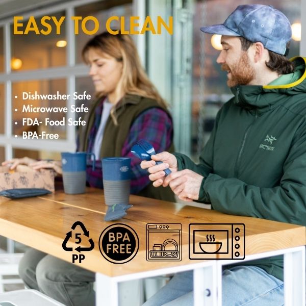 Load image into Gallery viewer, ECO 3-PIECE EVERYDAY UTENSIL SET W/ CASE
