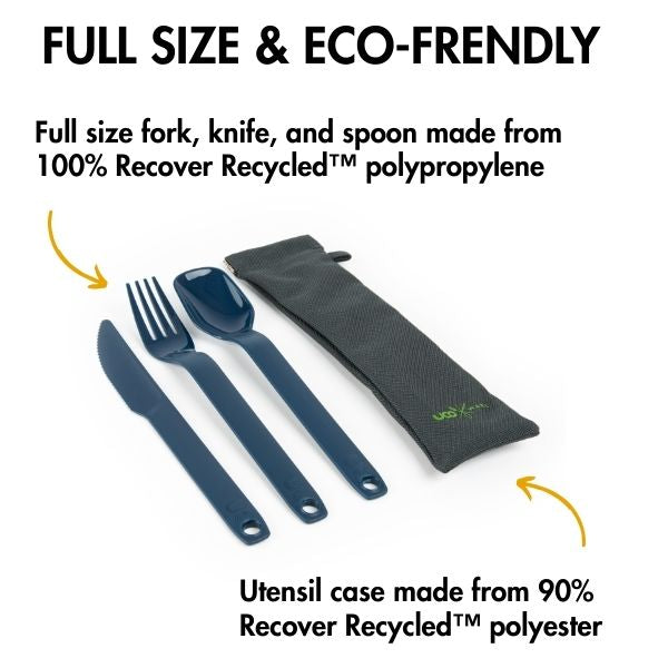 Load image into Gallery viewer, ECO 3-PIECE EVERYDAY UTENSIL SET W/ CASE
