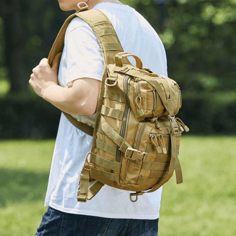 Load image into Gallery viewer, Tactical Medium 15L Sling Backpack Range Bag
