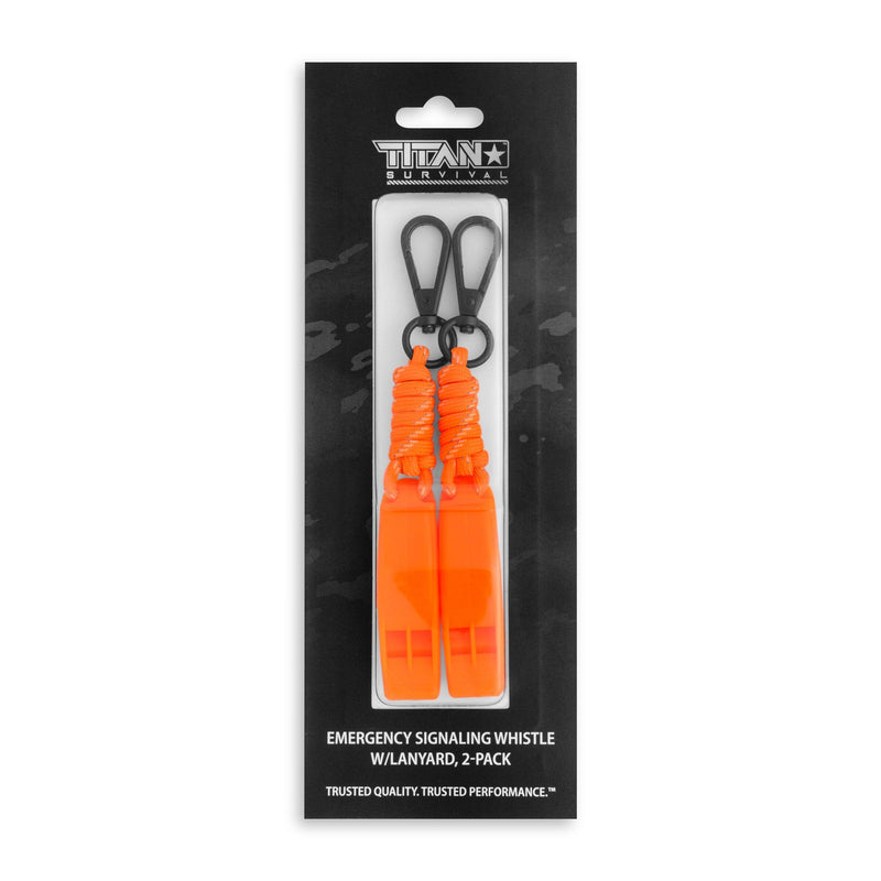Load image into Gallery viewer, Emergency Whistles, 2-PACK
