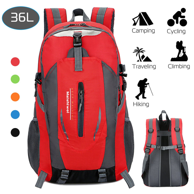 Load image into Gallery viewer, 36L Outdoor Backpack Waterproof Daypack Travel Knapsack
