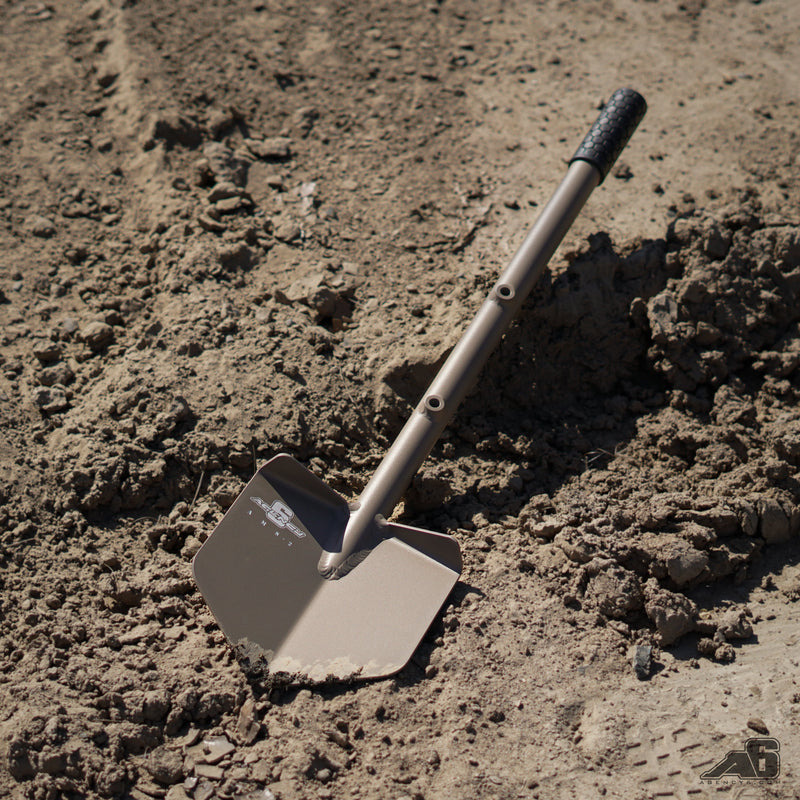 Load image into Gallery viewer, Agency 6™ Long Shovel - Powder Coat FLAT DARK EARTH (FDE)
