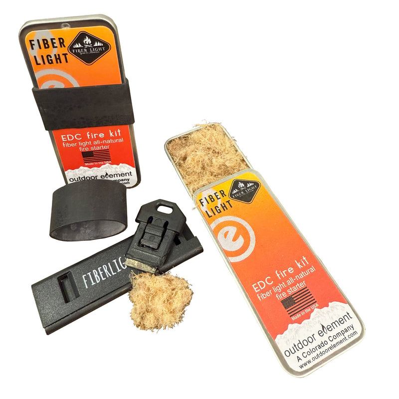 Load image into Gallery viewer, Fiber Light EDC Fire Kit
