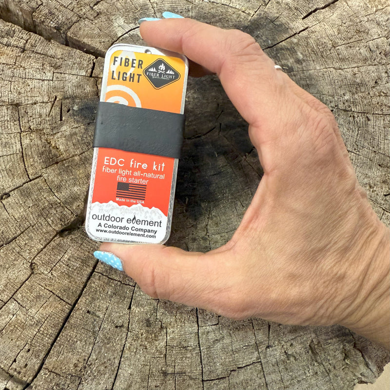Load image into Gallery viewer, Fiber Light EDC Fire Kit
