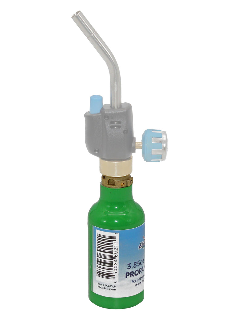 Load image into Gallery viewer, Flame King 2-Pack Eco Friendly 1/4 lb Refillable Mini Propane Tank Cylinder
