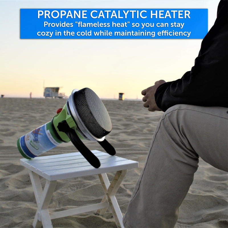 Load image into Gallery viewer, Flame King Portable Heater Propane Gas Outdoor with Piezo Electric Start
