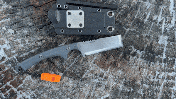 Load image into Gallery viewer, Flicker Feather Survival EDC Chisel Blade
