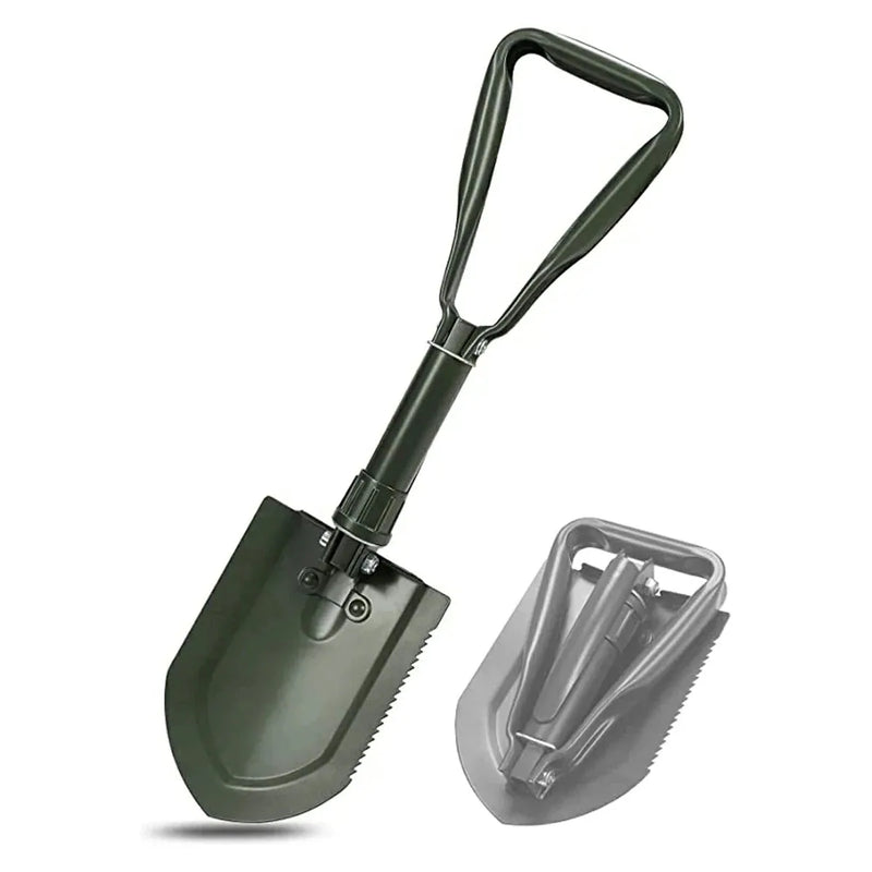 Load image into Gallery viewer, Military Folding Camping Shovel
