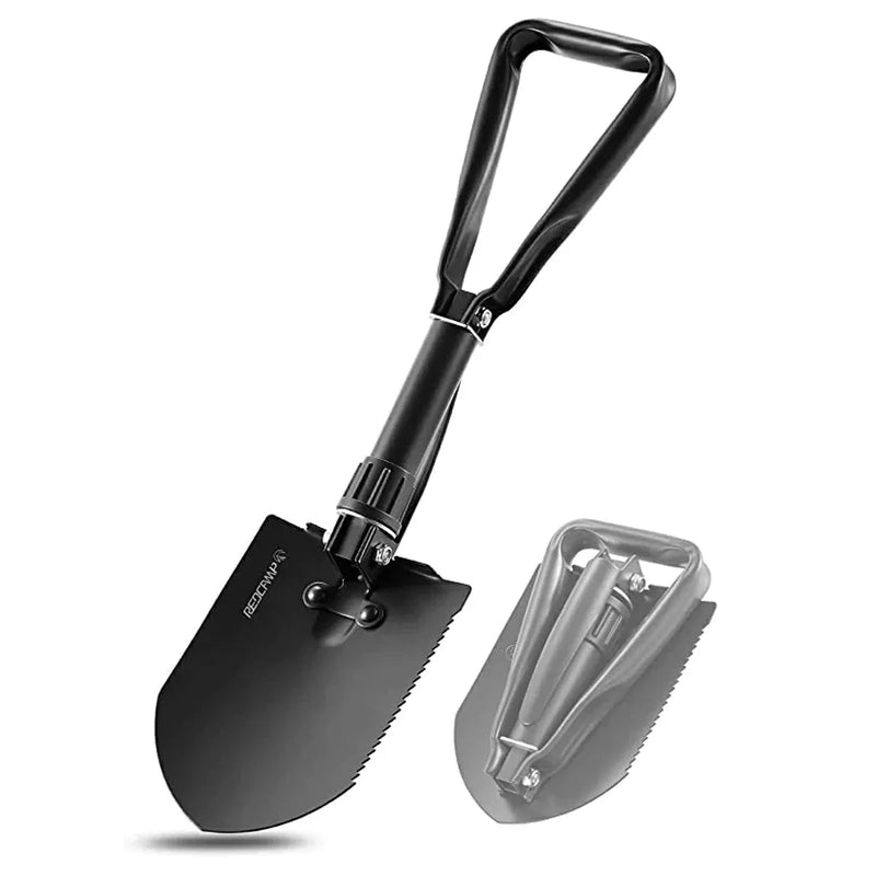 Load image into Gallery viewer, Military Folding Camping Shovel
