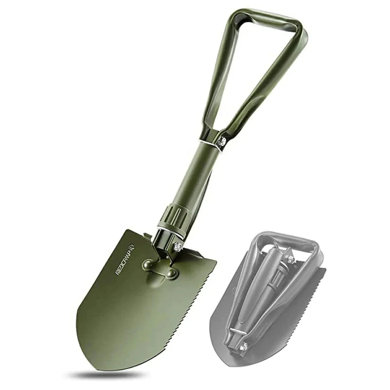 Load image into Gallery viewer, Military Folding Camping Shovel
