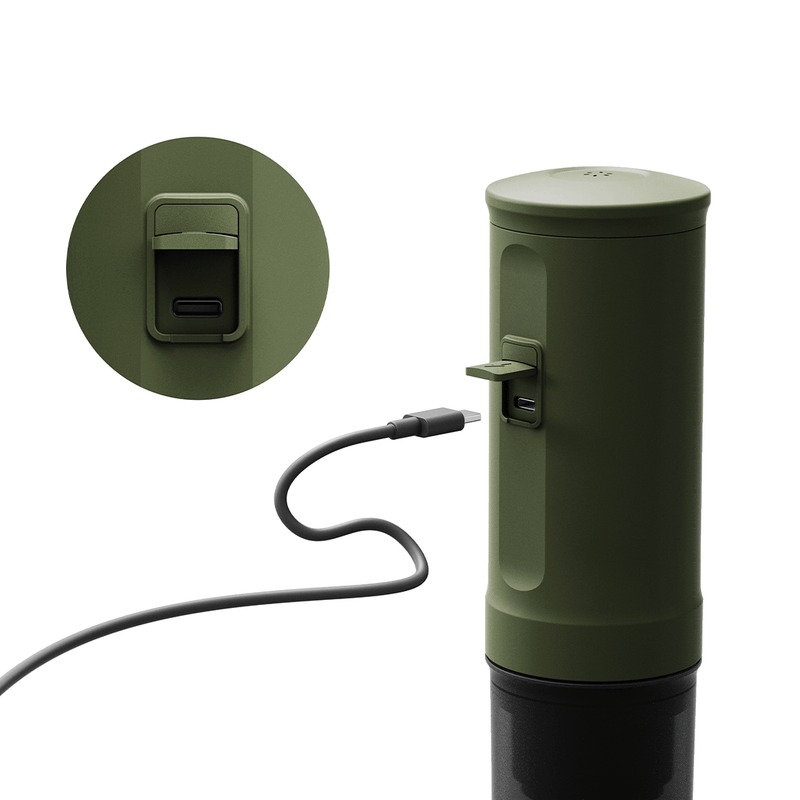 Load image into Gallery viewer, Nano Portable Espresso Machine (Forest Green)
