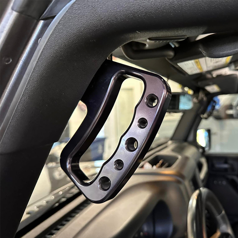 Load image into Gallery viewer, Front Loop Grab Handles for 2007-2018 Jeep Wrangler JK - CMM Offroad
