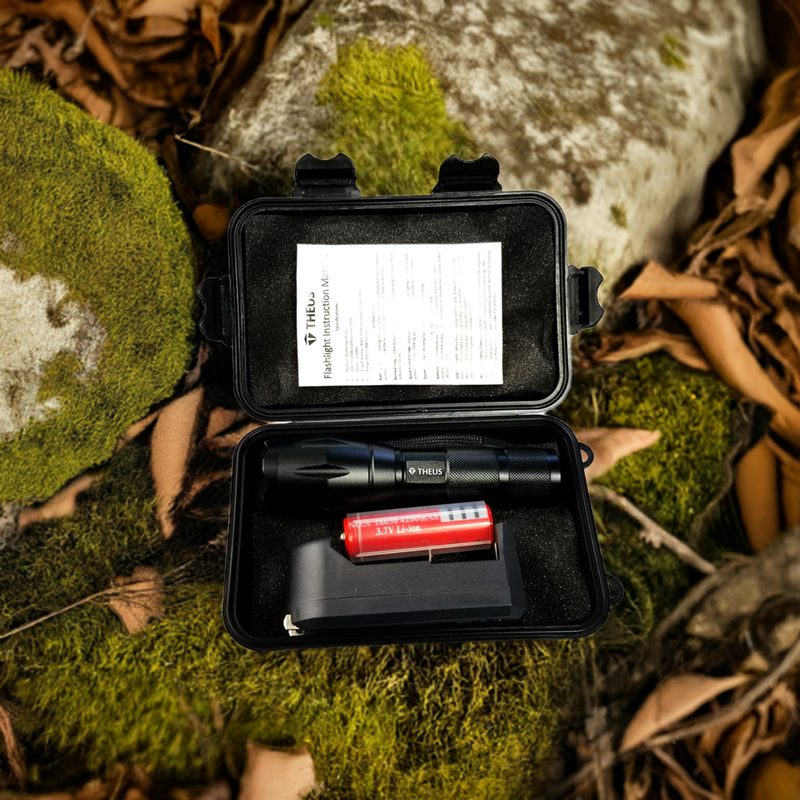 Load image into Gallery viewer, THEUS Rechargeable Flashlight Kit
