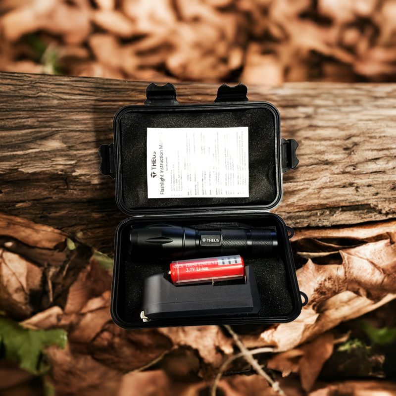 Load image into Gallery viewer, THEUS Rechargeable Flashlight Kit
