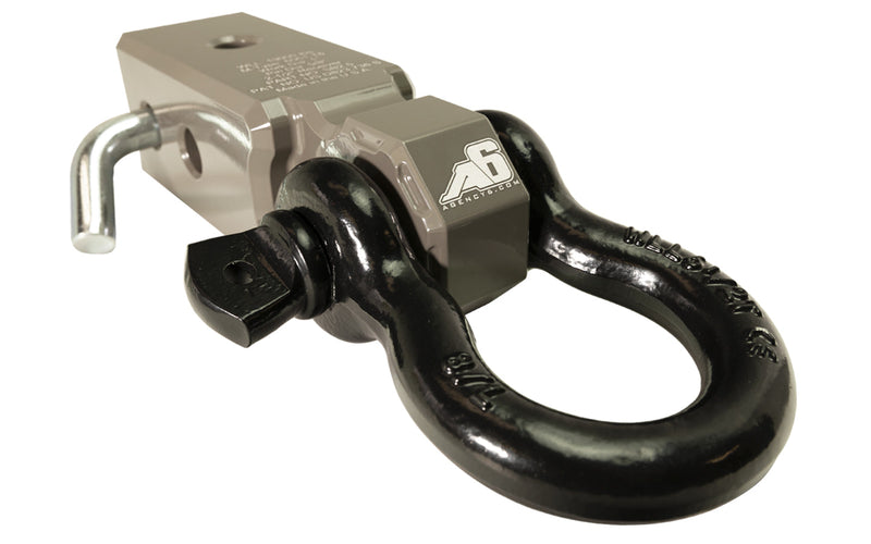 Load image into Gallery viewer, Shackle Block 2.5" Assembly - Grey
