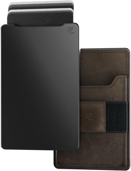 Groove Leather RFID Wallet | Slim RFID-Blocking Minimalist EDC Wallet