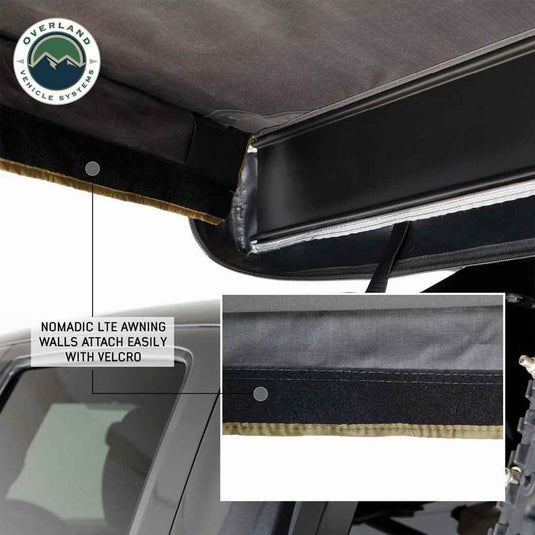 HD Nomadic 180 LTE Awning Wall with Windows