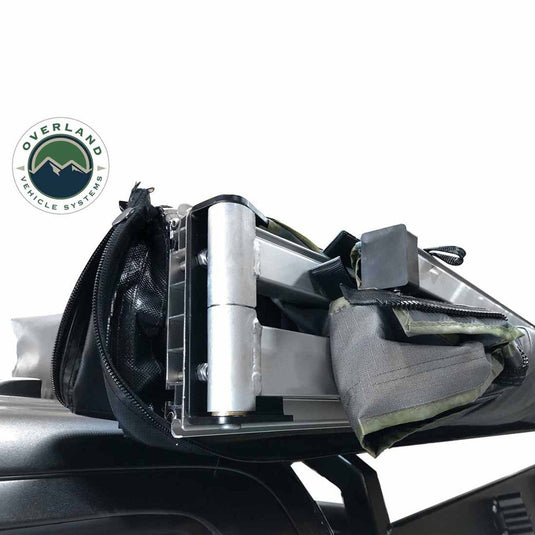 HD Nomadic 270 Degree Awning - Passenger Side - Dark Gray Awning With Black Cover