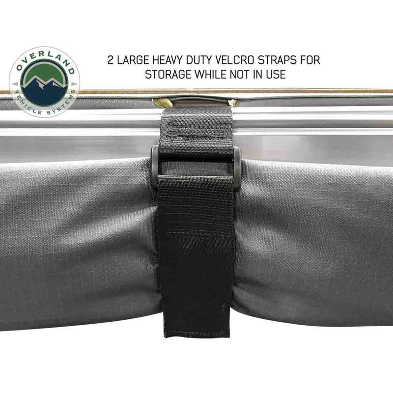 Load image into Gallery viewer, HD Nomadic 270 Degree Awning - Passenger Side - Dark Gray Awning With Black Cover
