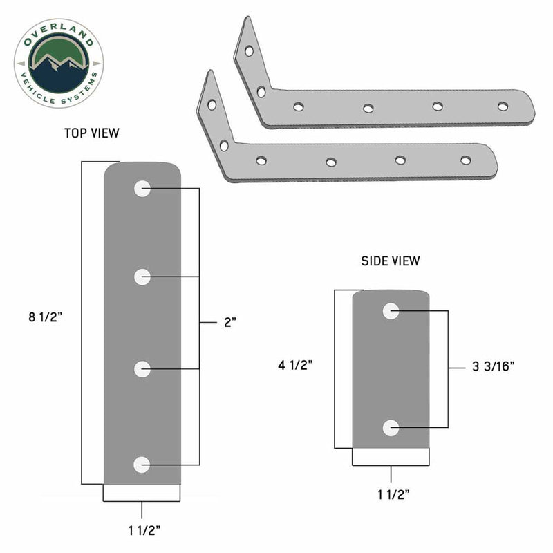 Load image into Gallery viewer, HD Nomadic 270 LTE Awning - Driver Side - Dark Gray with Black Travel Cover Universal
