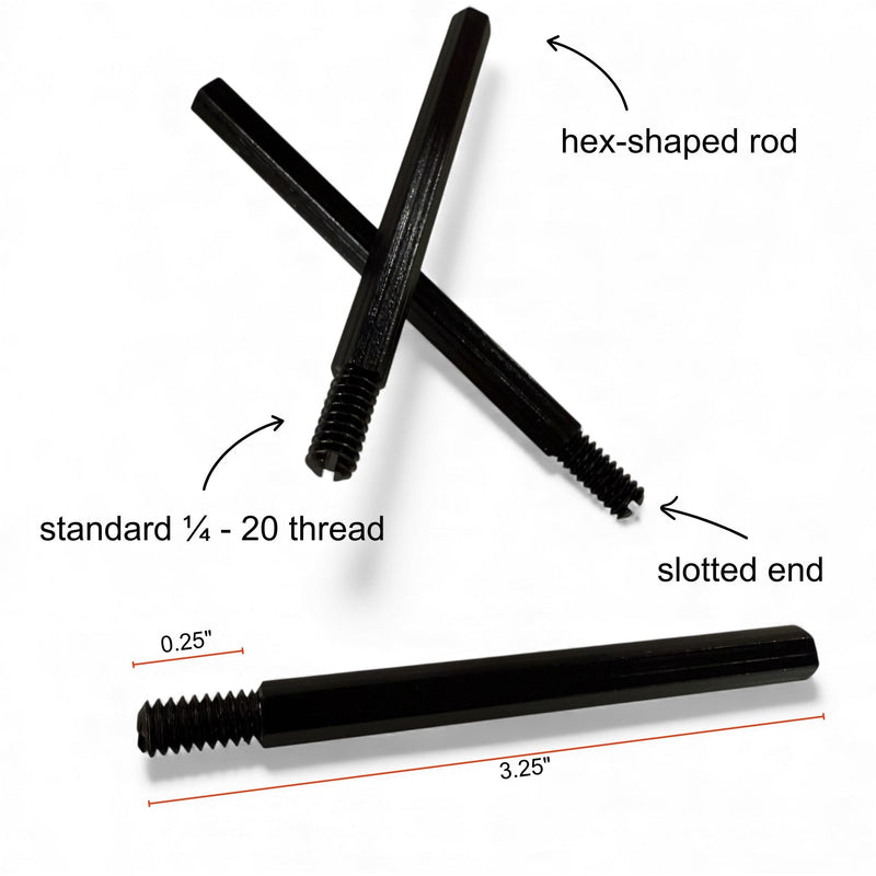 Load image into Gallery viewer, Hex Fire-Steel Replacement 3pk Ferro Rods for Scout, Flicker &amp; Slicer Feather Knives

