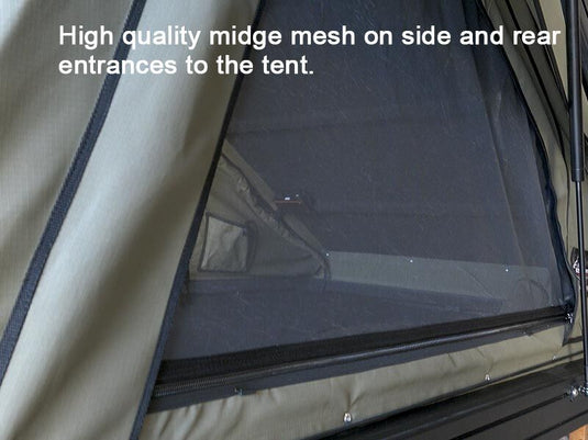The Bush Company DX27 Clamshell Rooftop Tent
