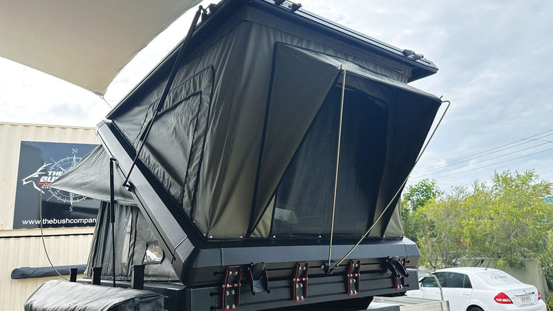 Load image into Gallery viewer, The Bush Company TX27 MAX Hardshell Rooftop Tent

