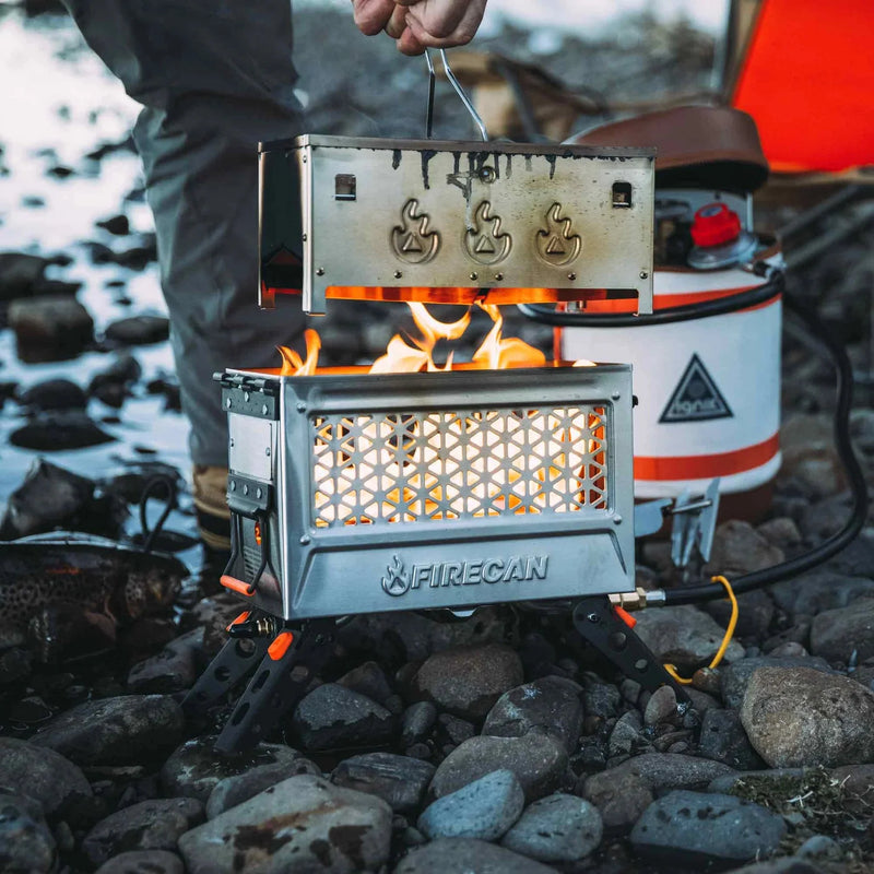 Load image into Gallery viewer, Ignik FireCan Deluxe: Portable Fire Pit
